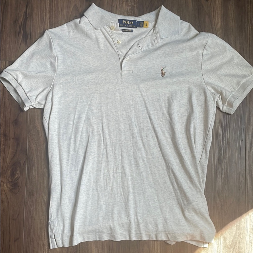 Polo by Ralph Lauren Light Gray Polo Shirt